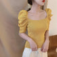 Cute round neck knitted top  307