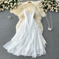 Robe trapèze en tulle mignonne et tendance 617
