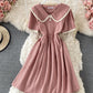 Sweet A line short dress fashion dress  655