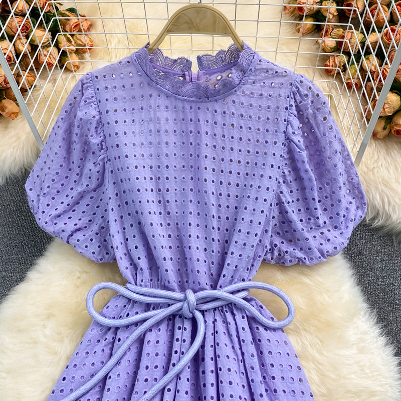 Robe courte mignonne à la mode 564