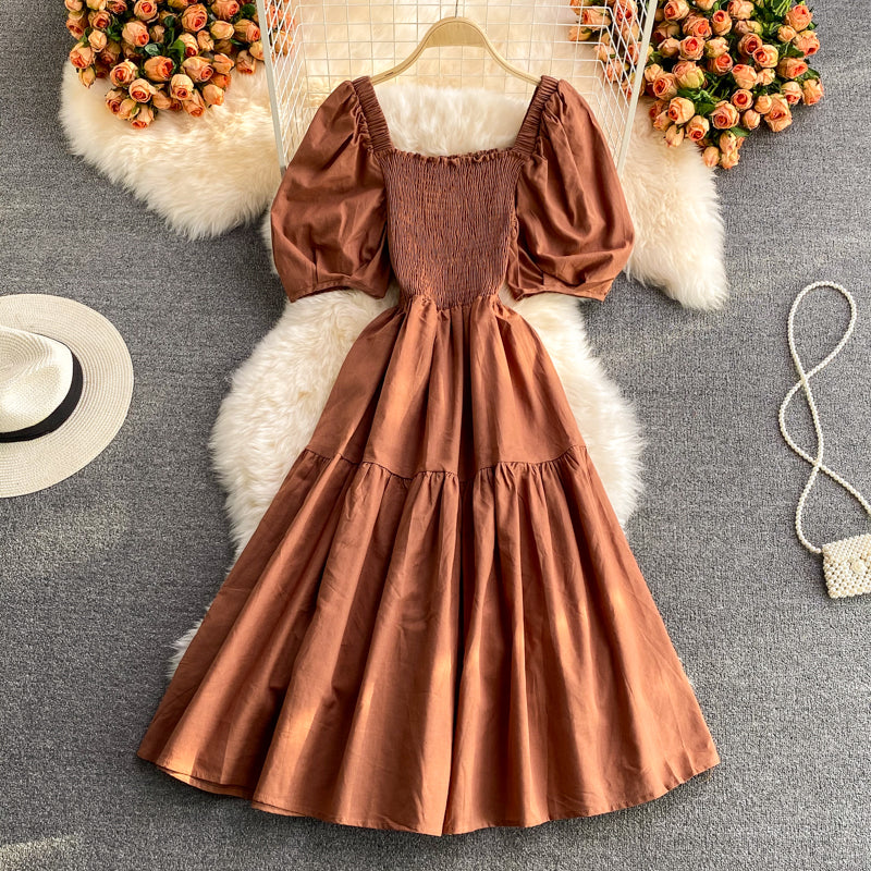 Robe courte mignonne à la mode 586