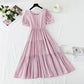 Cute A line short dress fashion dress  479
