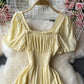 Cute A line short dress fashion dress  624