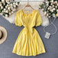 Cute A line short dress fashion dress  638