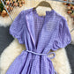 Robe courte mignonne à la mode 564