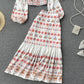 Cute two pieces dress A line fashion dress  686