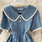 Sweet A line short dress fashion dress  655
