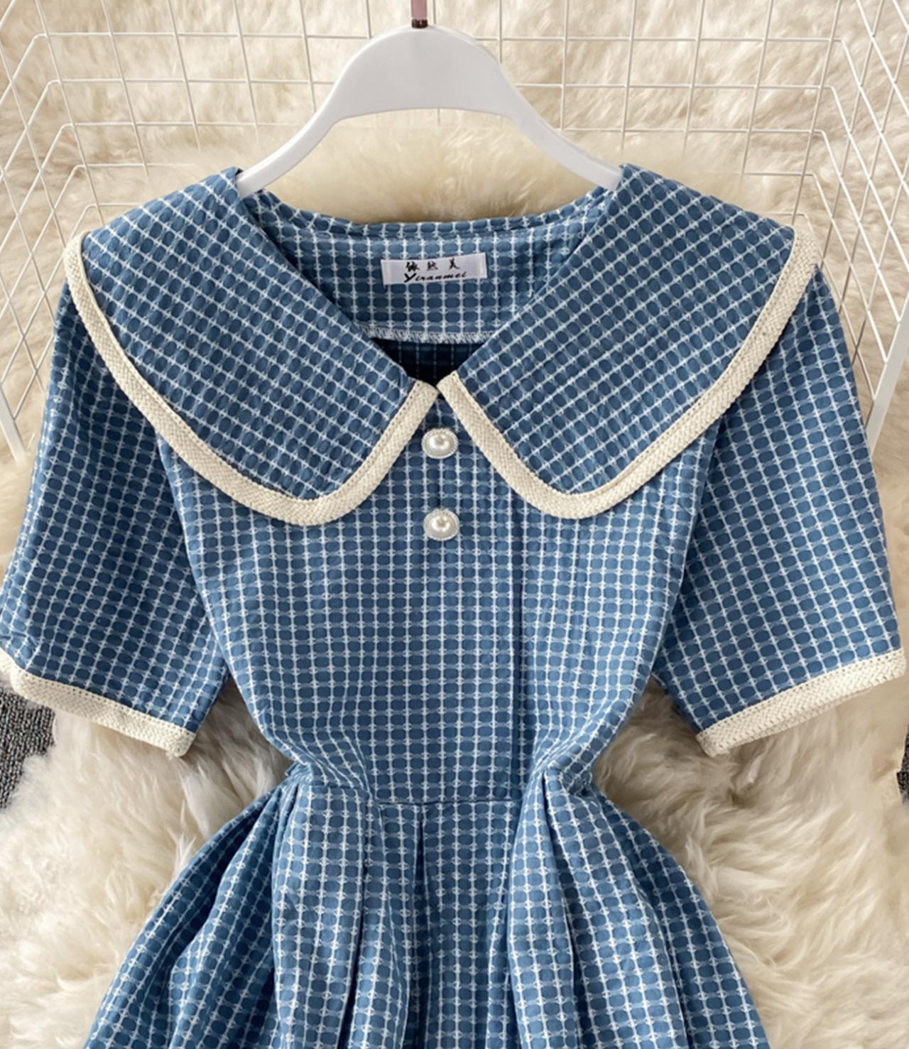 Sweet A line short dress fashion dress  655