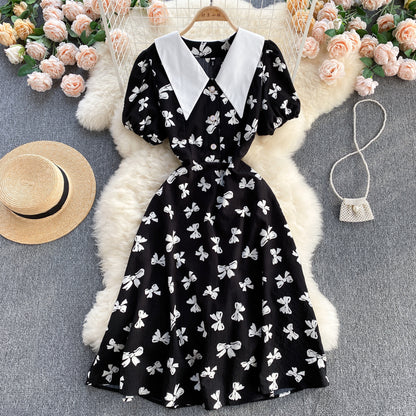 Robe courte mignonne à la mode 592