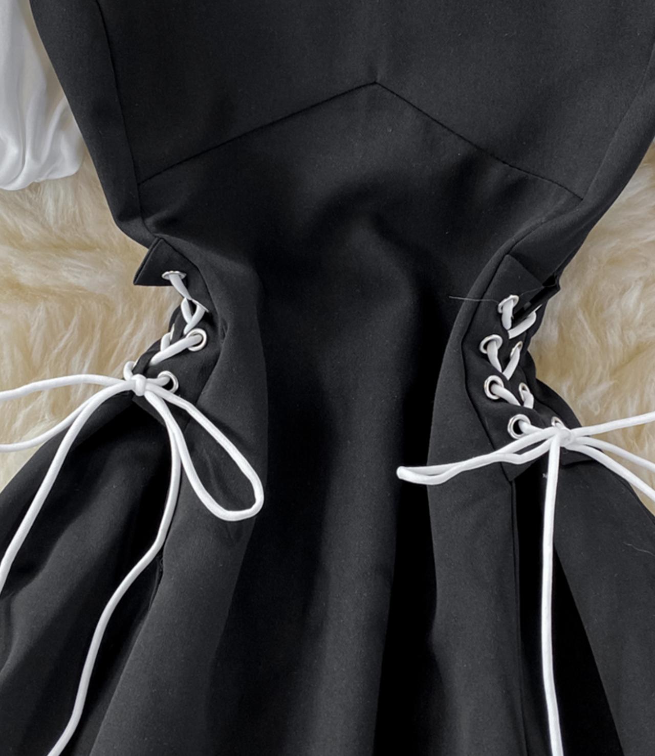 Cute A line short dress fashion dress  519