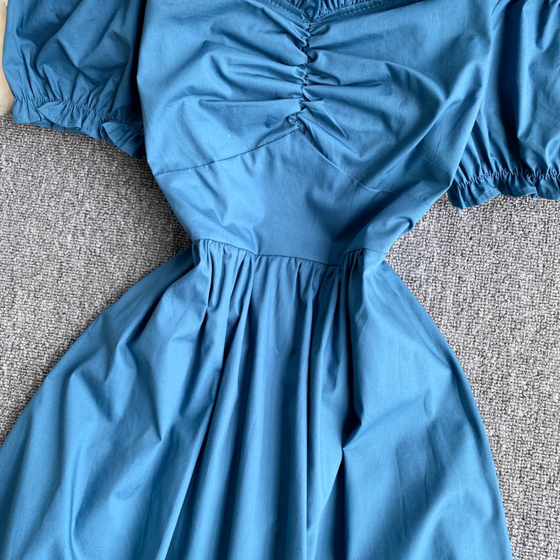 Stylish A line short sleeve dress fashion dress  552