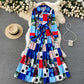 Stylish A line long sleeve dress fashion dress  464