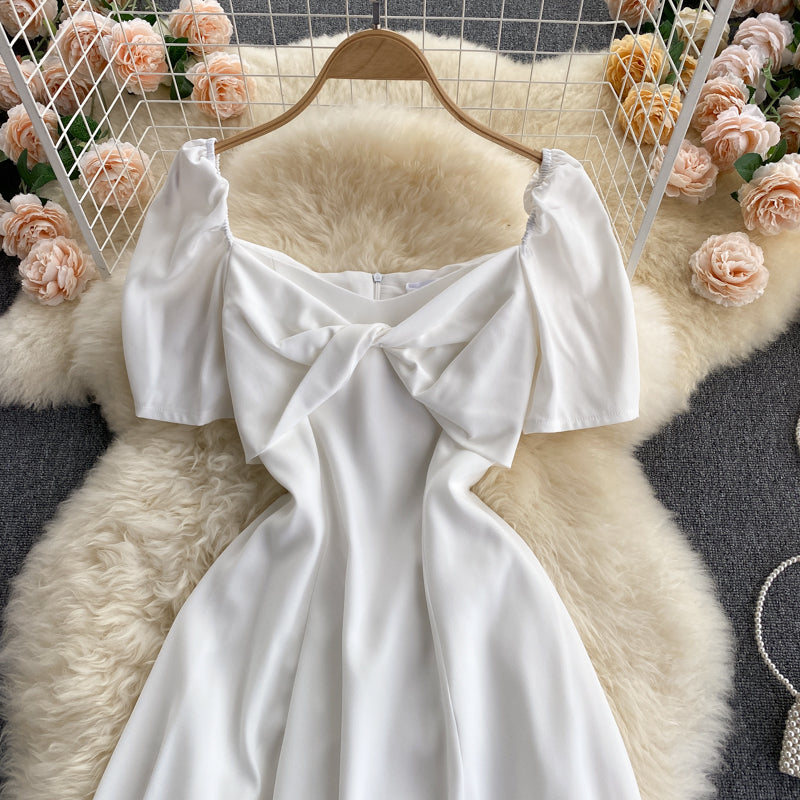 Cute A line short dress fashion dress  613