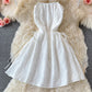 Süßes A-Linien-Minikleid Modekleid 518