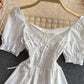 Cute A line short dress fashion dress  560