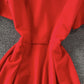 Simple v neck short dress fashion dress  659