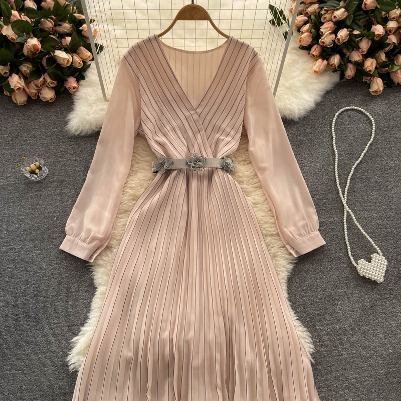 Cute v neck short dress fashion dress  629