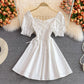 Cute A line short dress fashion dress  560