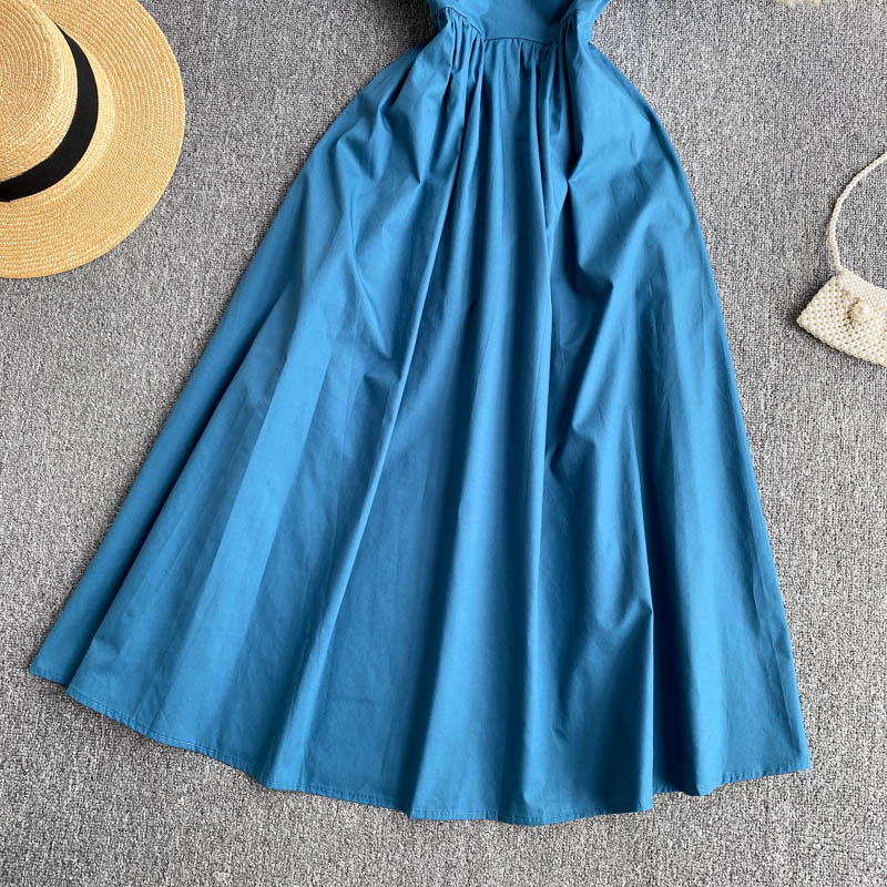 Stylish A line short sleeve dress fashion dress  552