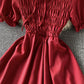 Cute A line short dress fashion dress  688