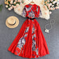 Stylish A line long dress fashion dress  630