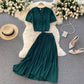 Cute chiffon two pieces dress fashion dress  520