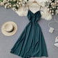 Simple A line short dress fashion dress  678