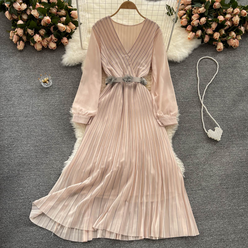 Cute v neck short dress fashion dress  629
