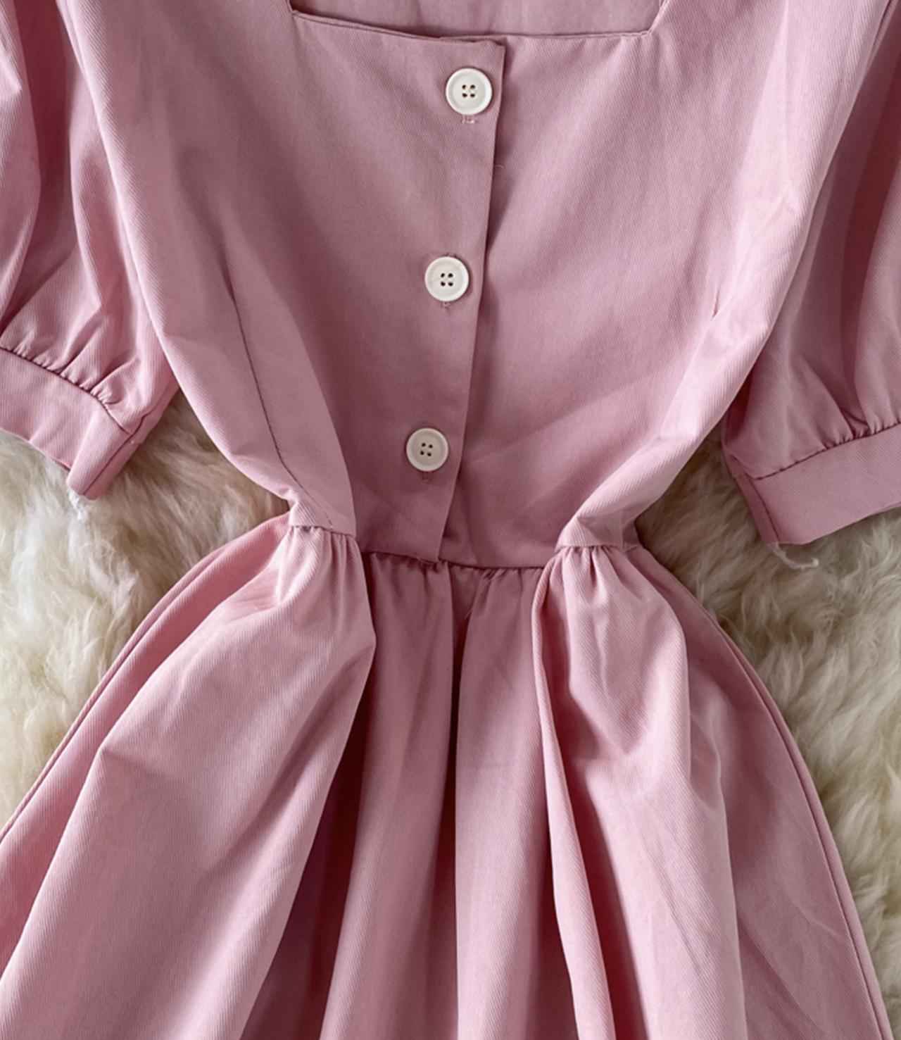Cute A line short dress fashion dress  603