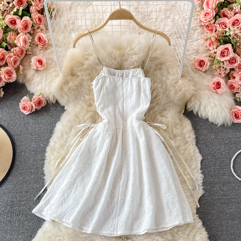 Süßes A-Linien-Minikleid Modekleid 518
