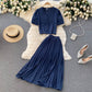 Cute chiffon two pieces dress fashion dress  520