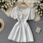 Cute A line short dress fashion dress  677