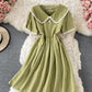 Sweet A line short dress fashion dress  655