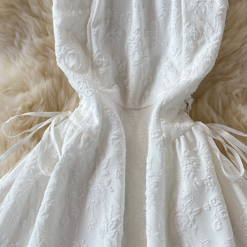 Süßes A-Linien-Minikleid Modekleid 518