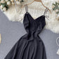 Simple A line short dress fashion dress  678
