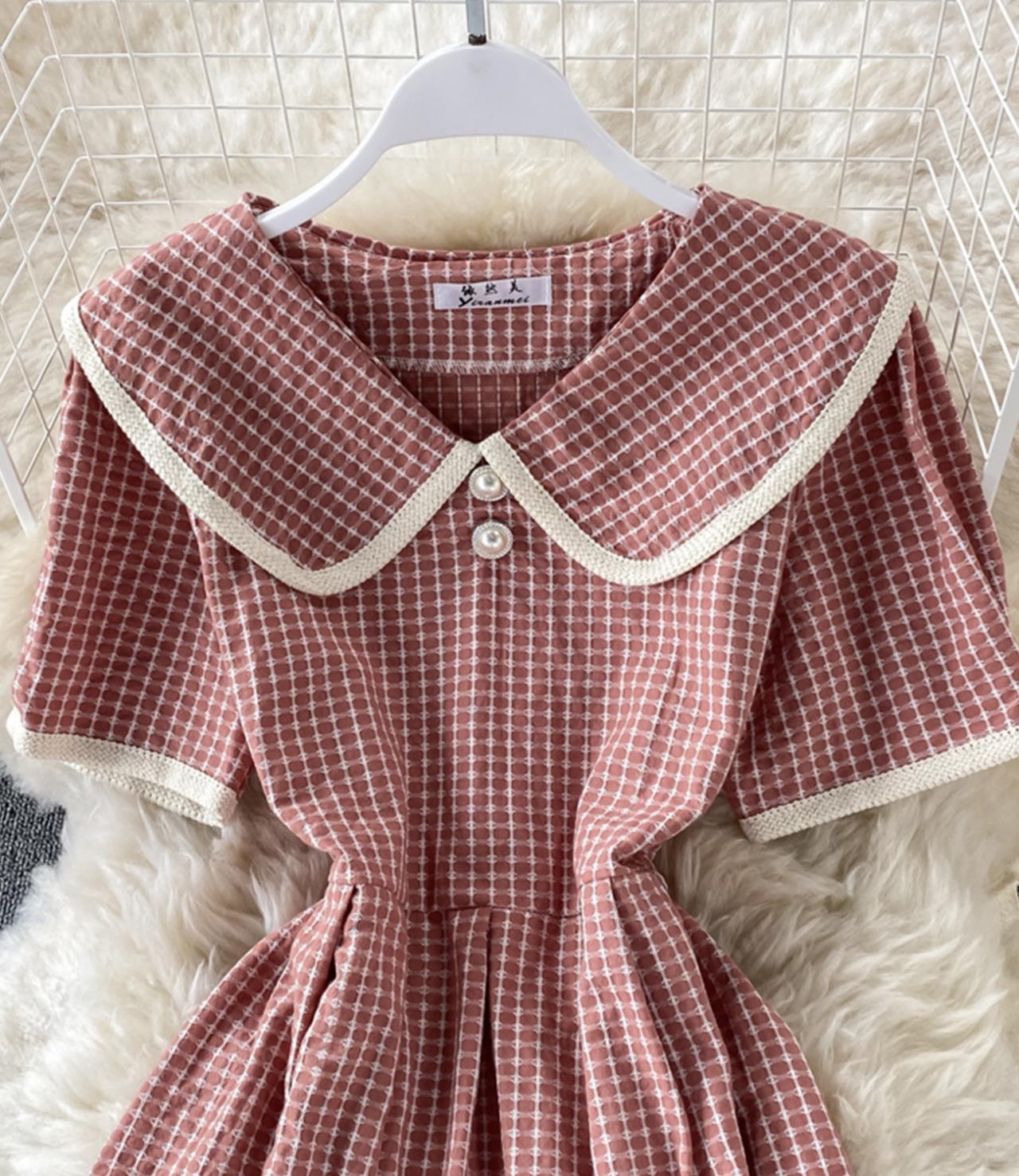 Sweet A line short dress fashion dress  655