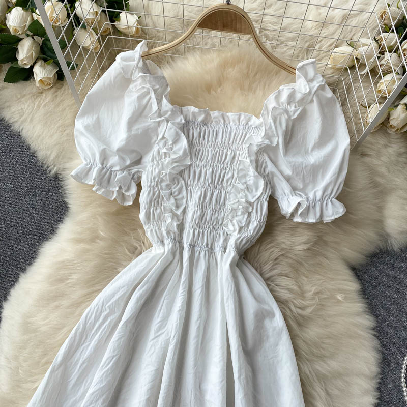 Cute A line short dress fashion dress  660