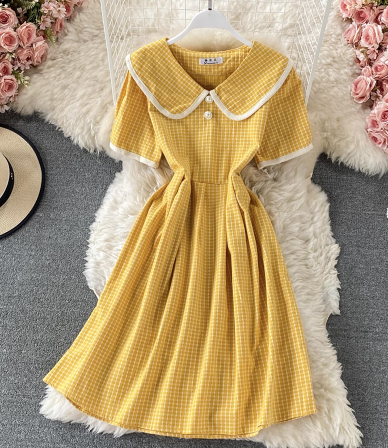 Sweet A line short dress fashion dress  655