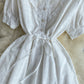 Sweet A line embroidered dress  584