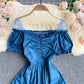 Stylish A line short sleeve dress fashion dress  552