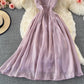 Süßes kurzes Kleid in A-Linie Modekleid 417