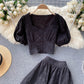 Cute two pieces A line dress fashion dress  473