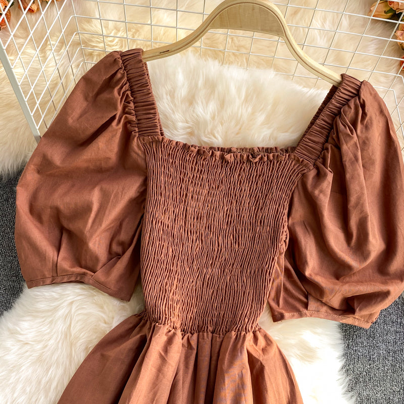 Robe courte mignonne à la mode 586