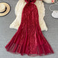 Cute sequins off shoulder dress fashion dress  469
