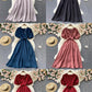 Simple v neck short dress fashion dress  512