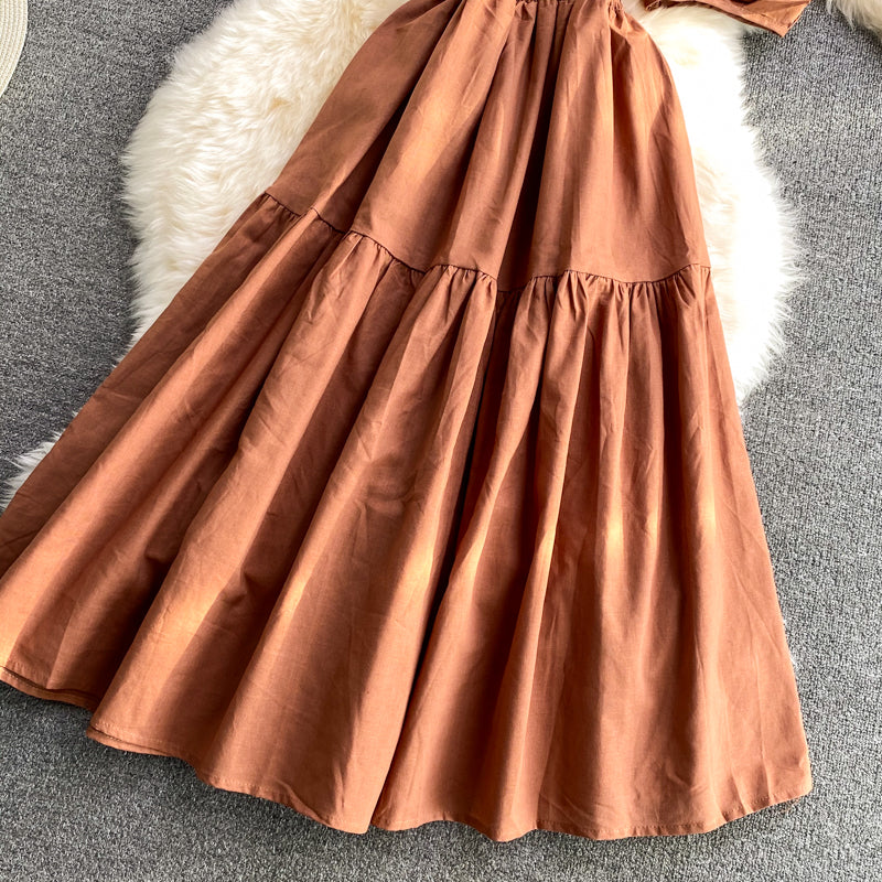 Robe courte mignonne à la mode 586