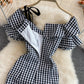 Cute plaid dress  486