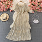 Shiny sequins long dress fashion dress  507