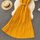 Simple v neck A line dress fashion dress  572