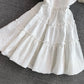 Cute round neck short dress party dress  525